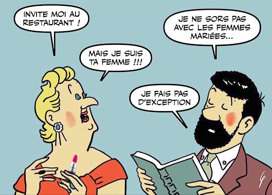 je ne sors pas avec les femmes mariées
